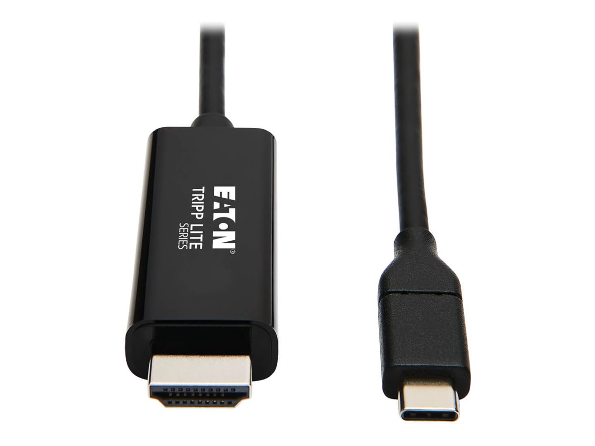 Tripp Lite USB C to HDMI Adapter Cable USB 3.1 Gen 1 4K M/M USB-C Black 3ft