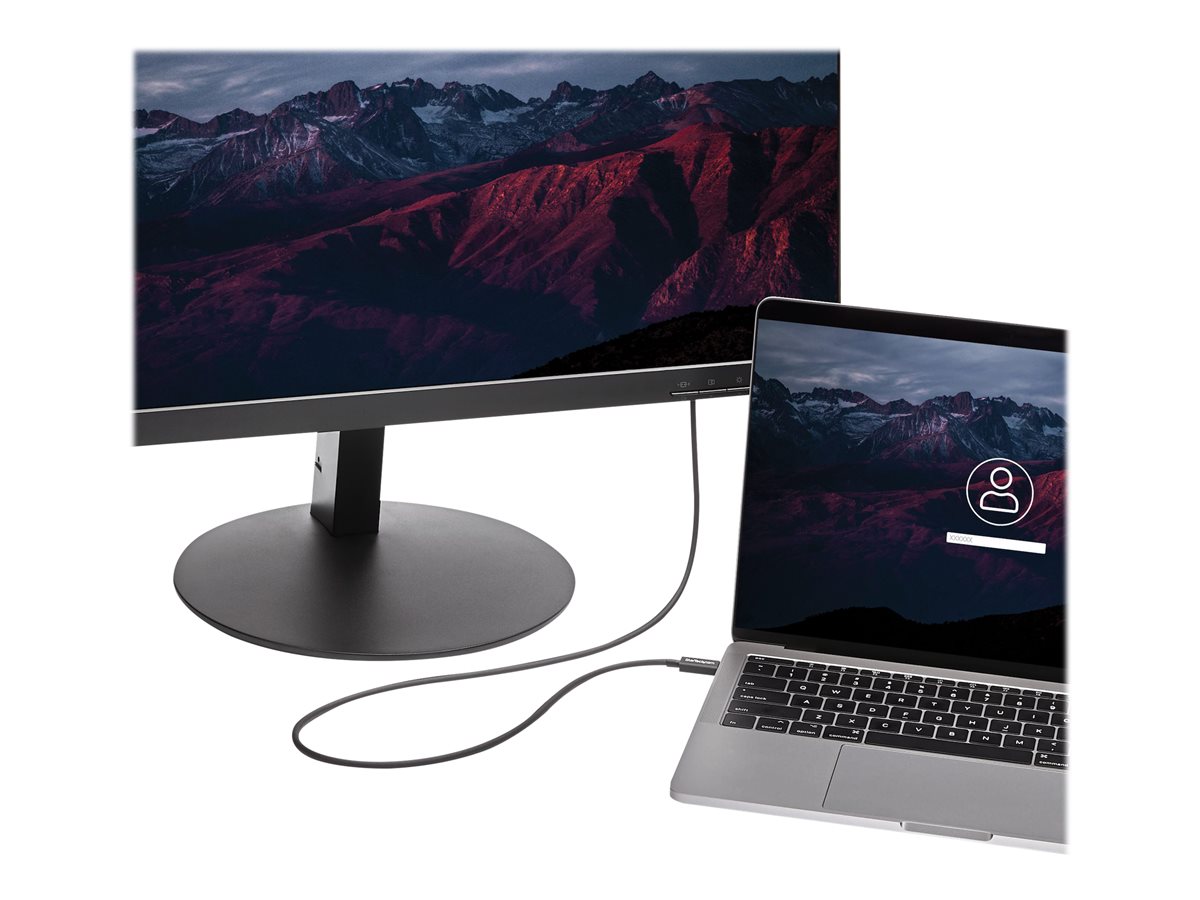 StarTech.com 2m (6.6ft) Thunderbolt 3 Cable, 20Gbps, 100W PD, 4K Video, Thunderbolt-Certified, Compatible w/ TB4/USB 3.2/DisplayPort - kabel Thunderbolt - USB-C do USB-C - 2 m – foto 5
