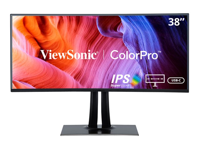 Image of ViewSonic ColorPro VP3881a - LED monitor - curved - 38" - HDR