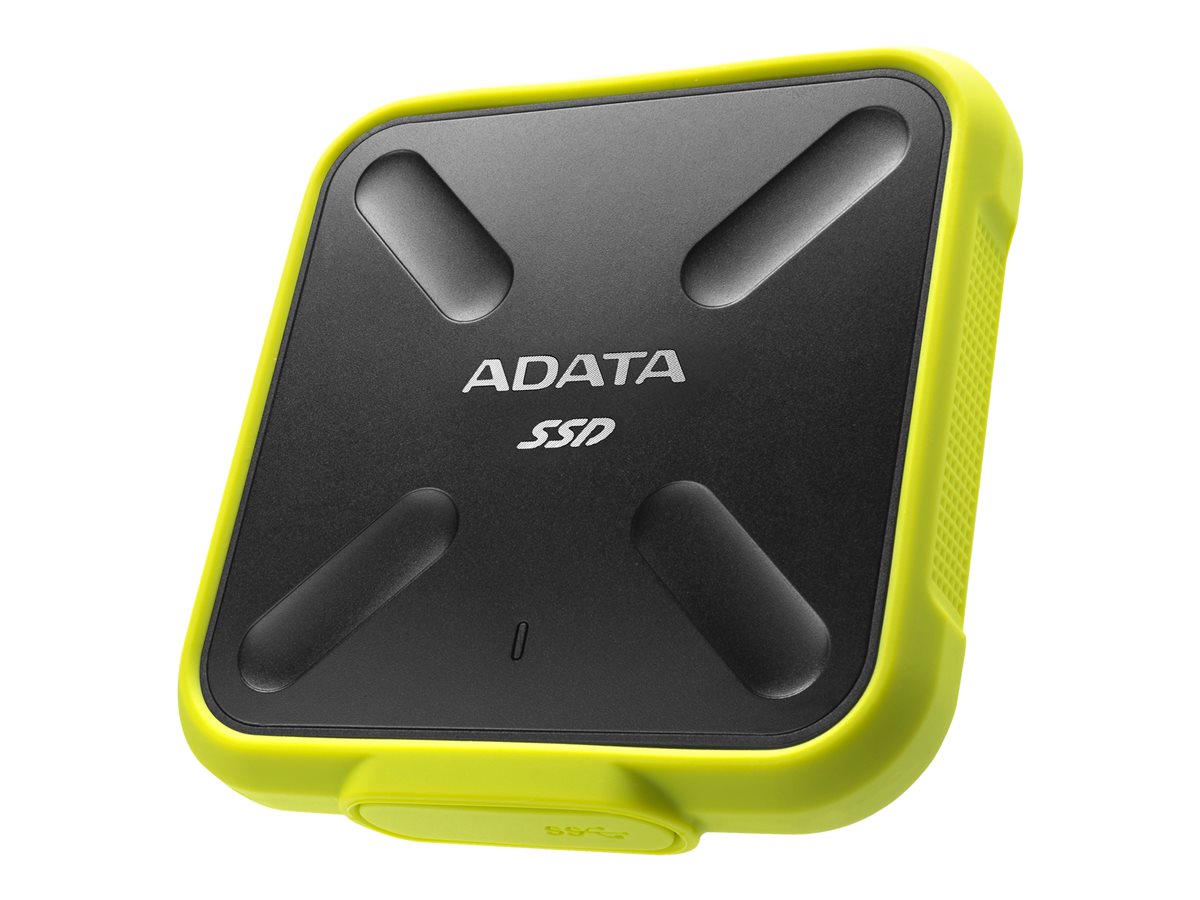 ADATA External SSD 512GB ASD700 USB 3.0 czarny/zĂłĹty