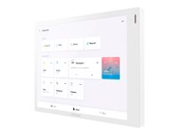 Crestron TSW-770-GV series TSW-770-GV-W-S - Government Version - control panel with touch screen - 7", wall mount - smooth white