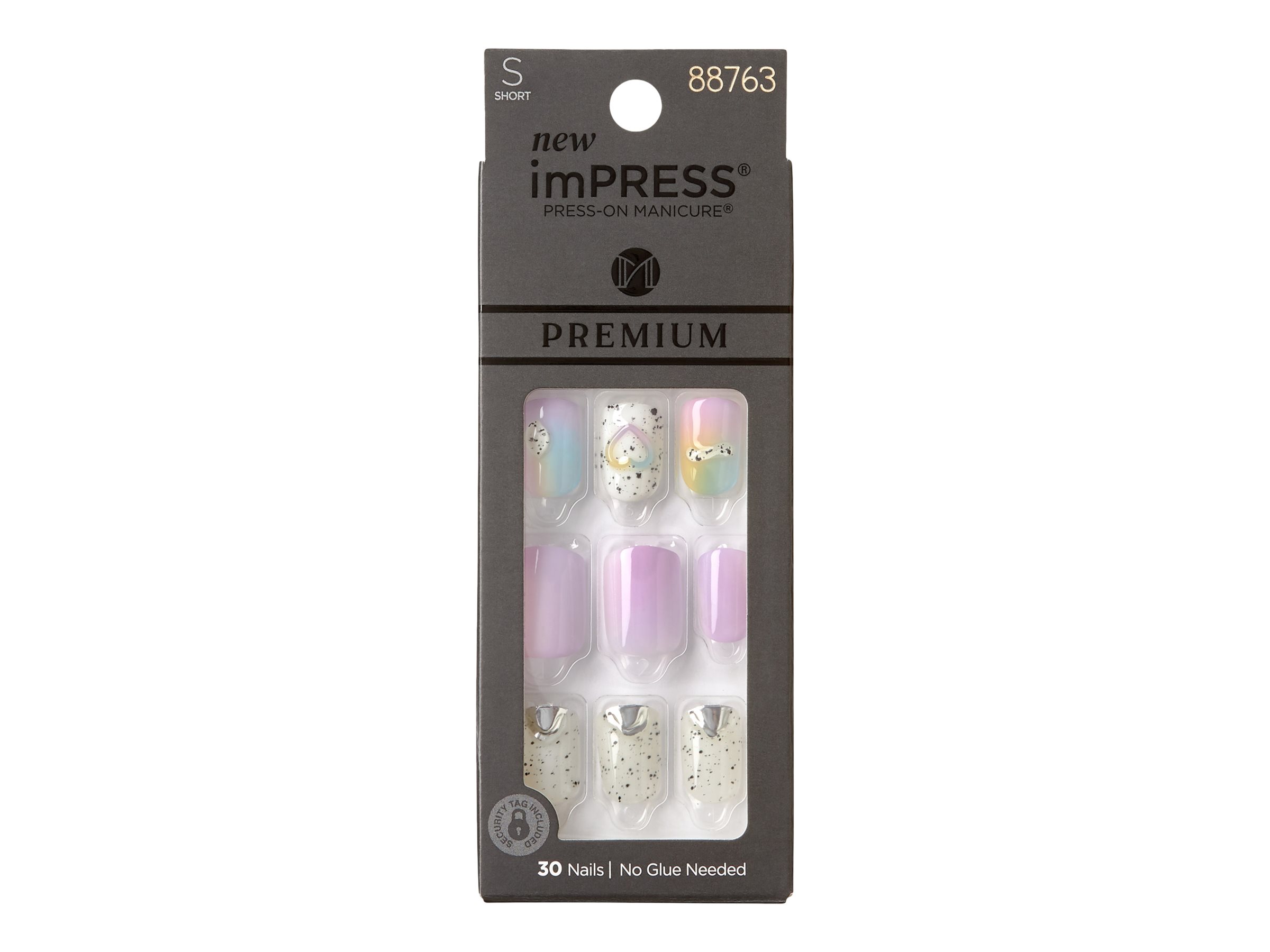 ImPRESS Press-on Manicure Premium False Nails Kit - Short - Sweet Life - 30's