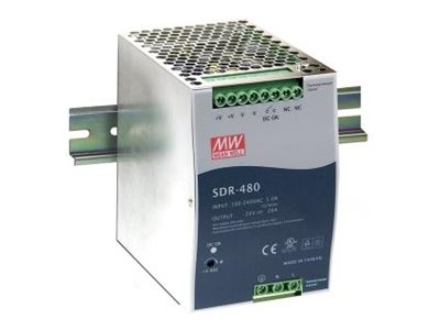 DIN RAIL A/D 100-240V 480W 48V