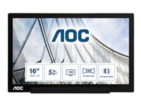 AOC I1601FWUX 15.6' 1920 x 1080 USB-C 60Hz Pivot Skærm