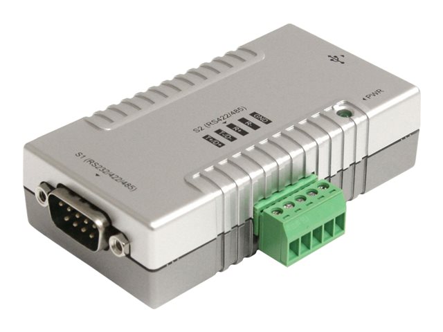 Image of StarTech.com USB to Serial Adapter - 2 Port - RS232 RS422 RS485 - COM Port Retention - FTDI USB to Serial Adapter - USB Serial (ICUSB2324852) - serial adapter - USB 2.0 - 2 ports