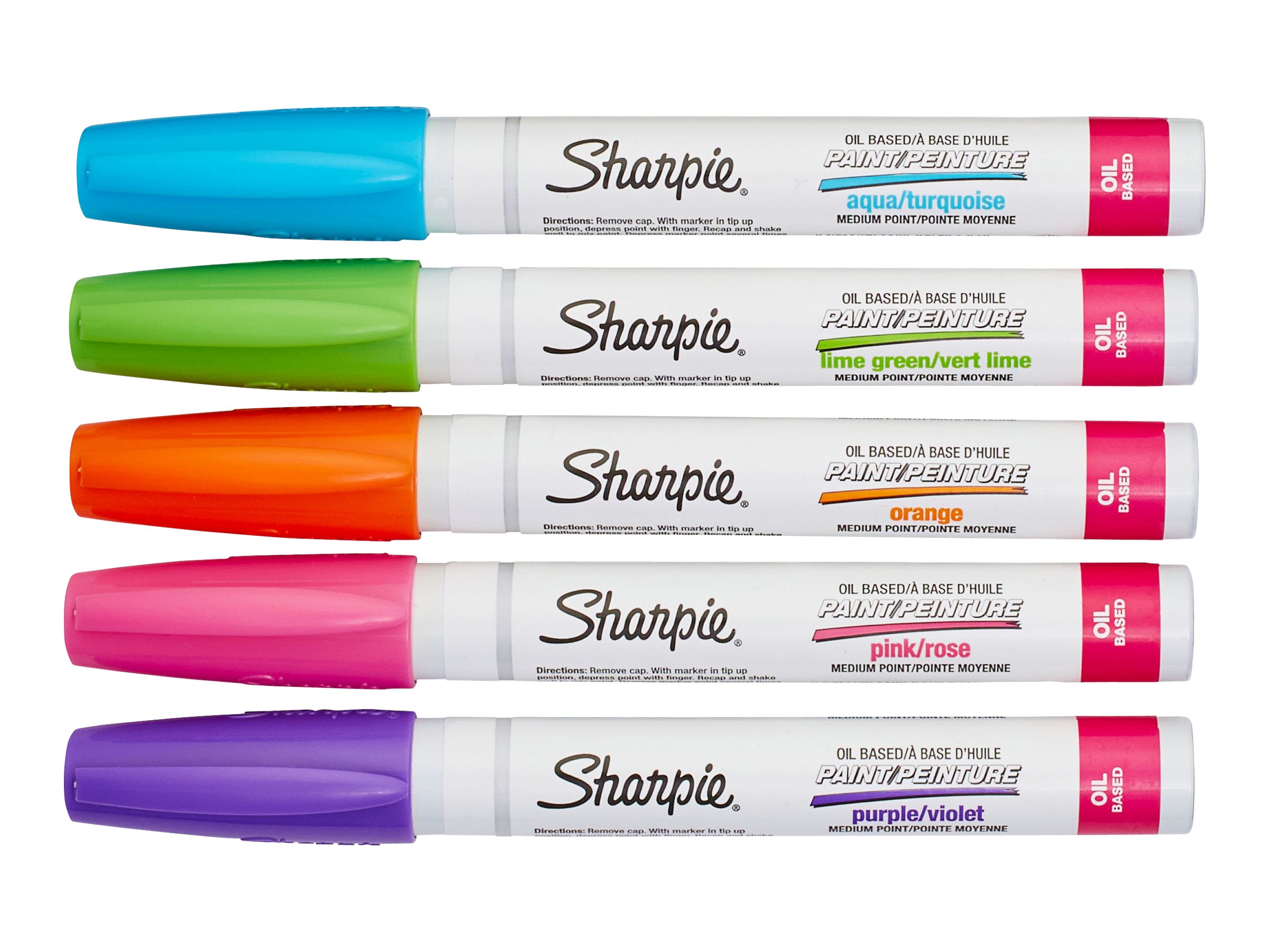 Sharpie Paint Permanent Markers - Assorted - 5 pack