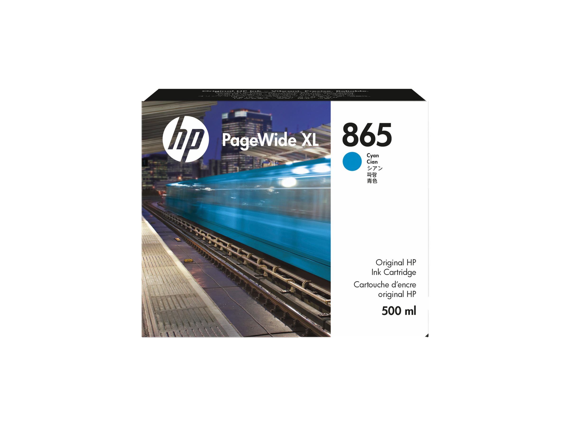 HP 865 - 500 ml - cyan