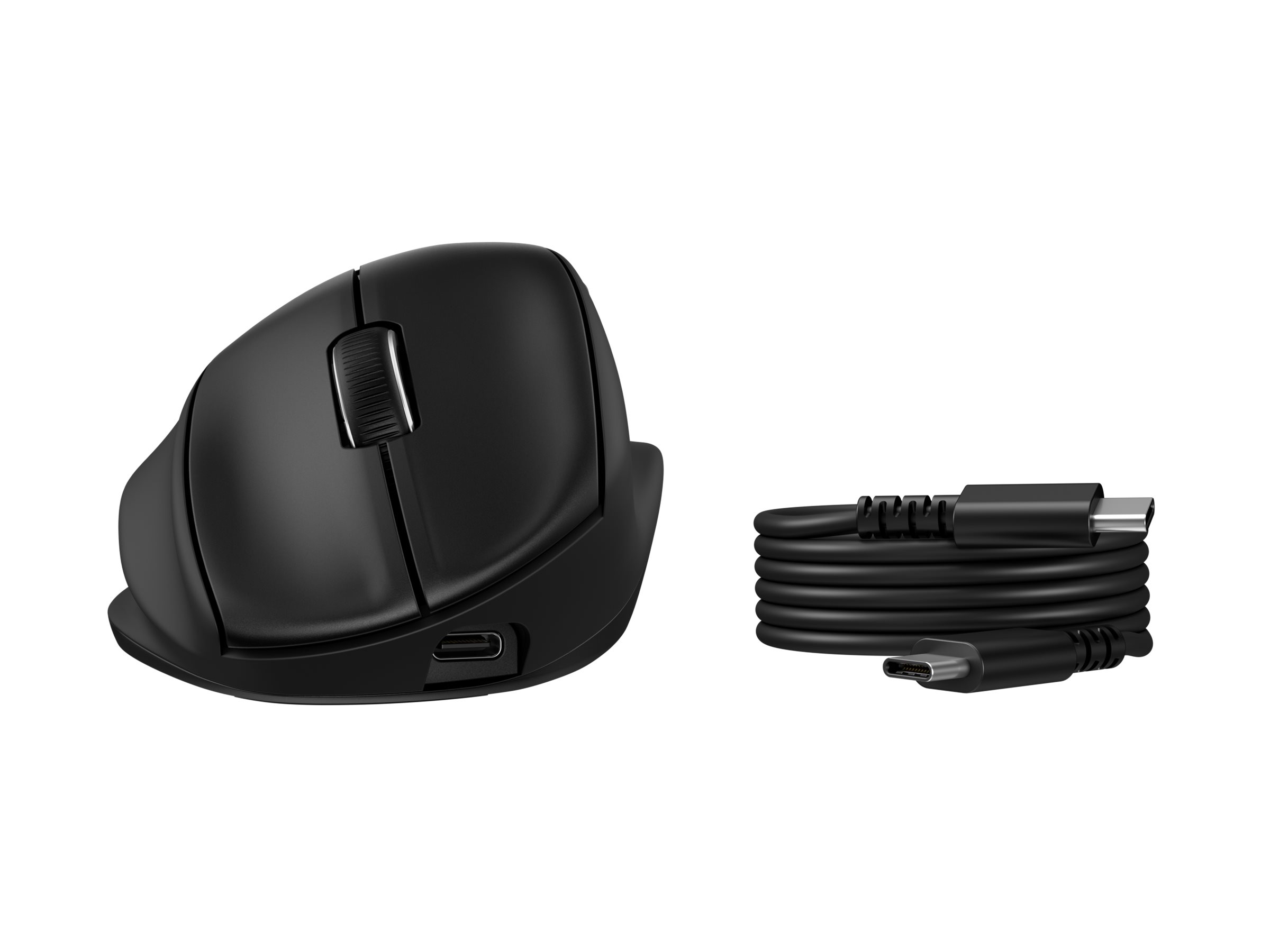 HP 725M mouse 21° semi-vertical tilt Bluetooth 2.4 GHz Product shot Front 79951