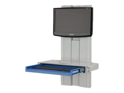 Capsa Healthcare Premium Slim Line w/Work Surface/CPU Holder