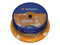 Verbatim 25x DVD-R 4.7GB