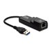 AddOn 8in USB 2.0 (A) to RJ-45 Adapter