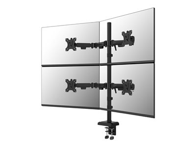 Neomounts DS60-600BL2-2 Quadruple monito