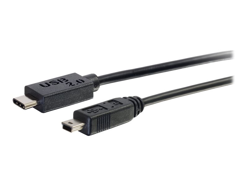 C2G 3ft USB C to USB Mini B Cable