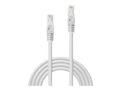 LINDY Basic Cat.6 U/UTP Cable White 5m