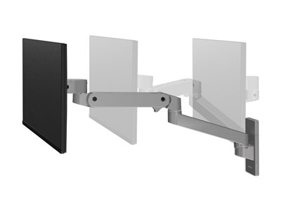 Single monitor arm, wall mounted - For screens siz