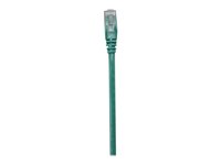 Intellinet Network Patch Cable, Cat6, 0.5m, Green, CCA, U/UTP, PVC, RJ45, Gold Plated Contacts, Snagless, Booted, Lifetime Wa