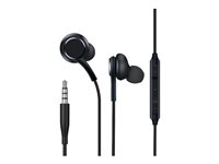 4XEM Earphones with mic in-ear wired 3.5 mm jack black
