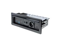 StarTech.com Conference Room Power/Charging; Table Connectivity AV Box, Universal USB-C Laptop Dock, 60W PD, 4K HDMI, USB Hub, Audio, 1x AC Outlet, 2xUSB Charge Ports - Works w/ Zoom & Teams (KITBXDOCKPEU) Dockingstation