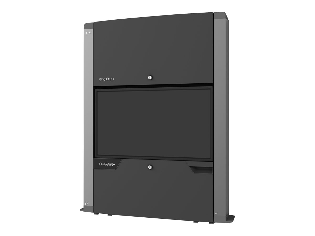 Ergotron CareFit - pracovní stanice s montáží na zeď - matná čerň – foto 2