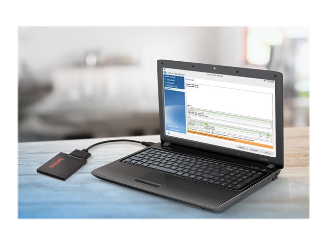 Sandisk SSD Notebook Upgrade Tool Kit - řadič úložiště - SATA - USB 3.0 – foto 3