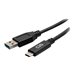 C2G 6in USB-C to USB-A SuperSpeed USB 5Gbps Cable M/M