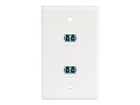 Startech LC to LC Coupler, LC Fiber Coupler, LC/UPC Keystone Jack, Fiber Optic LC Keystone Coupler for Patch Panel - LC to LC