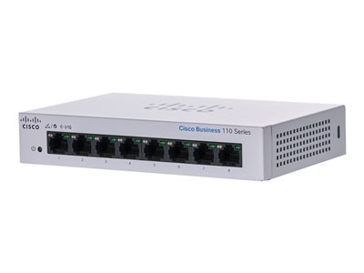 CISCO CBS110-8T-D-EU, Netzwerk Switch Nicht verwaltet,  (BILD2)