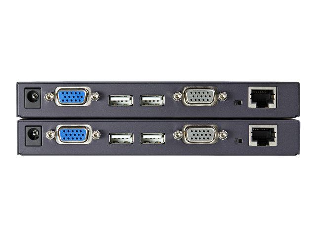 Image of StarTech.com Long Range 1000 ft USB VGA KVM Over CAT5/5e CAT6 UTP Extender - KVM Console Over Ethernet for multiple servers/PC's IT Grade (SV565UTPUL) - KVM extender