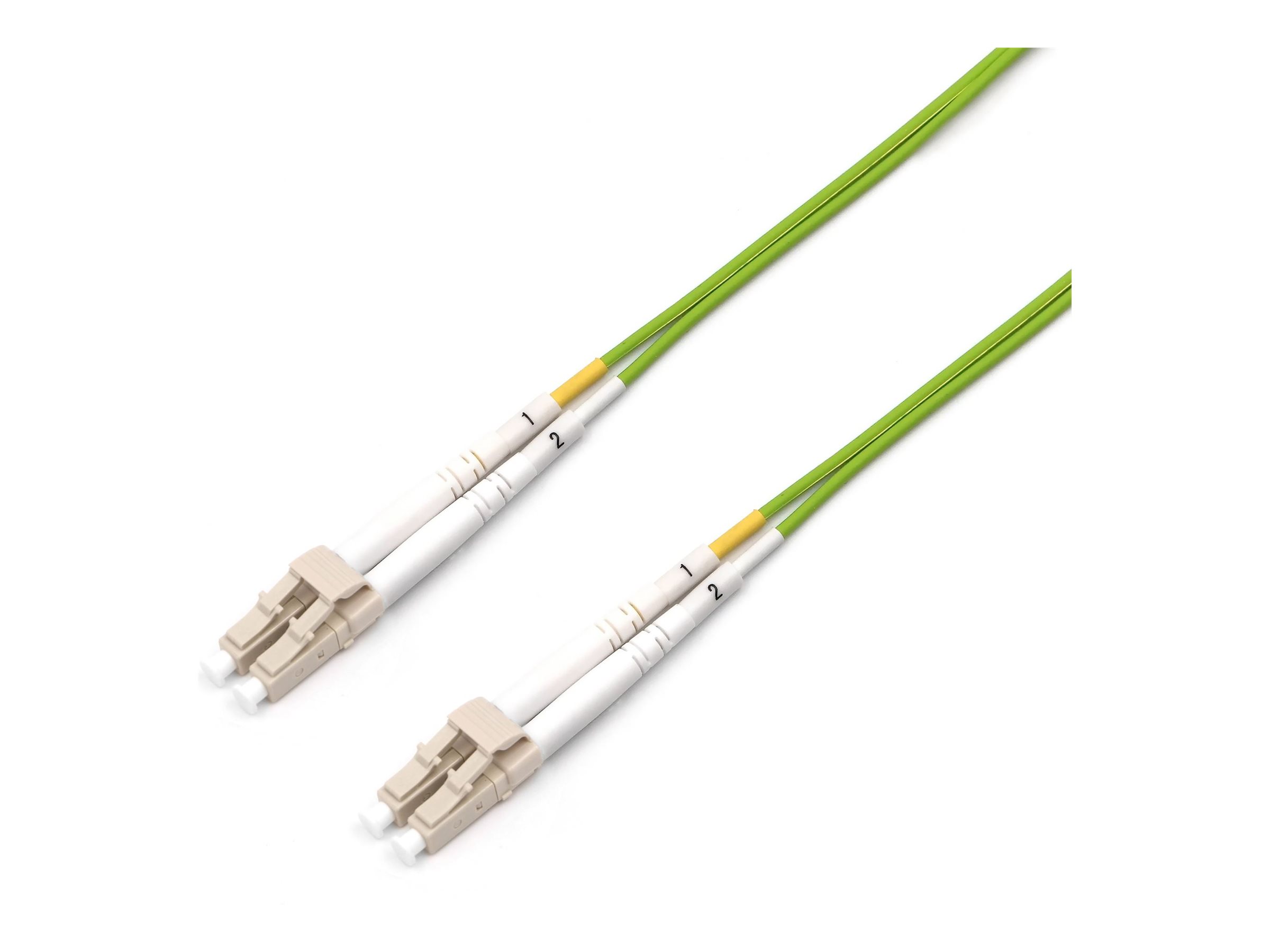 Dynamix patch cable 3 m lime Product shot Right-angle 80000