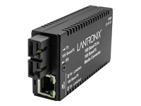 Lantronix M/E-TX Series - Convertisseur de média à fibre optique - 100Mb LAN - 100Base-TX, 100Base-FX 