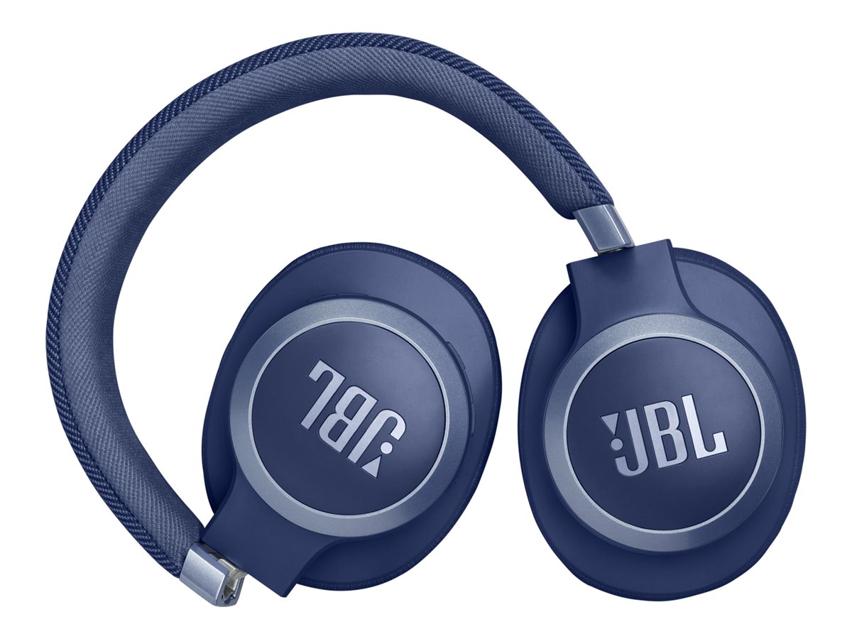 JBL LIVE 770NC Wireless Headphones - Blue - JBLLIVE770NCBLUAM