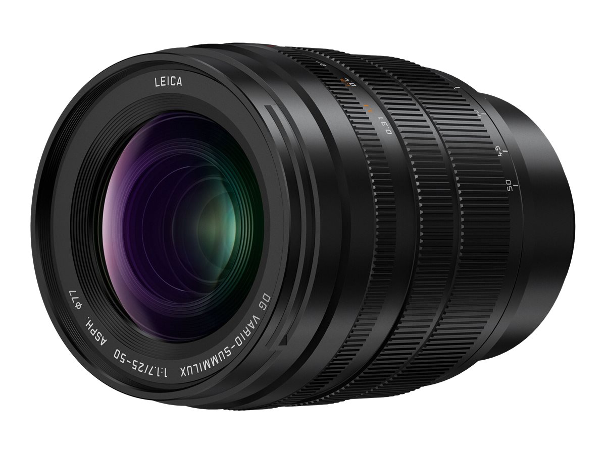 Panasonic Lumix Leica DG Vario-Summilux 25-50mm f/1.7 Aspherical MFT Lens -  Black - HX2550