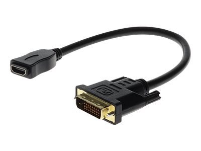 AddOn 8in DVI-D to HDMI Adapter Cable