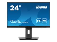 iiyama ProLite XUB2497HSN-B1 24' 1920 x 1080 (Full HD) HDMI DisplayPort USB-C 100Hz  Dockingskærm