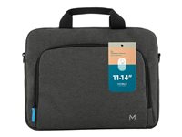 Mobilis Bæretaske til notebook 600D polyester Grå