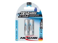 ANSMANN Mignon AA type Batterier til generelt brug (genopladelige) 2850mAh