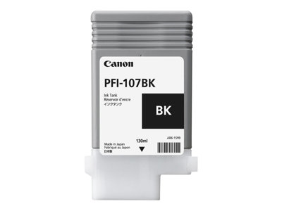 CANON PFI-107 BK Tinte schwarz - 6705B001