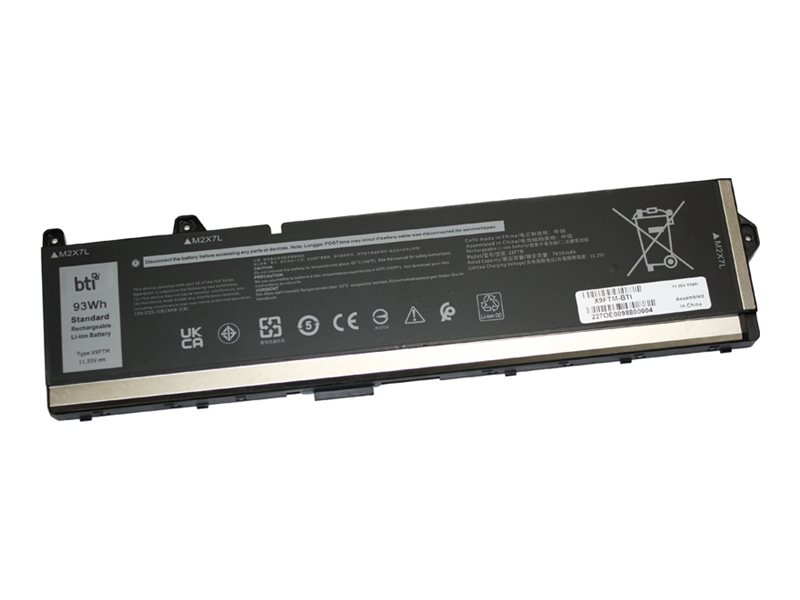 BTI - Notebook battery (equivalent to: Dell X9FTM)