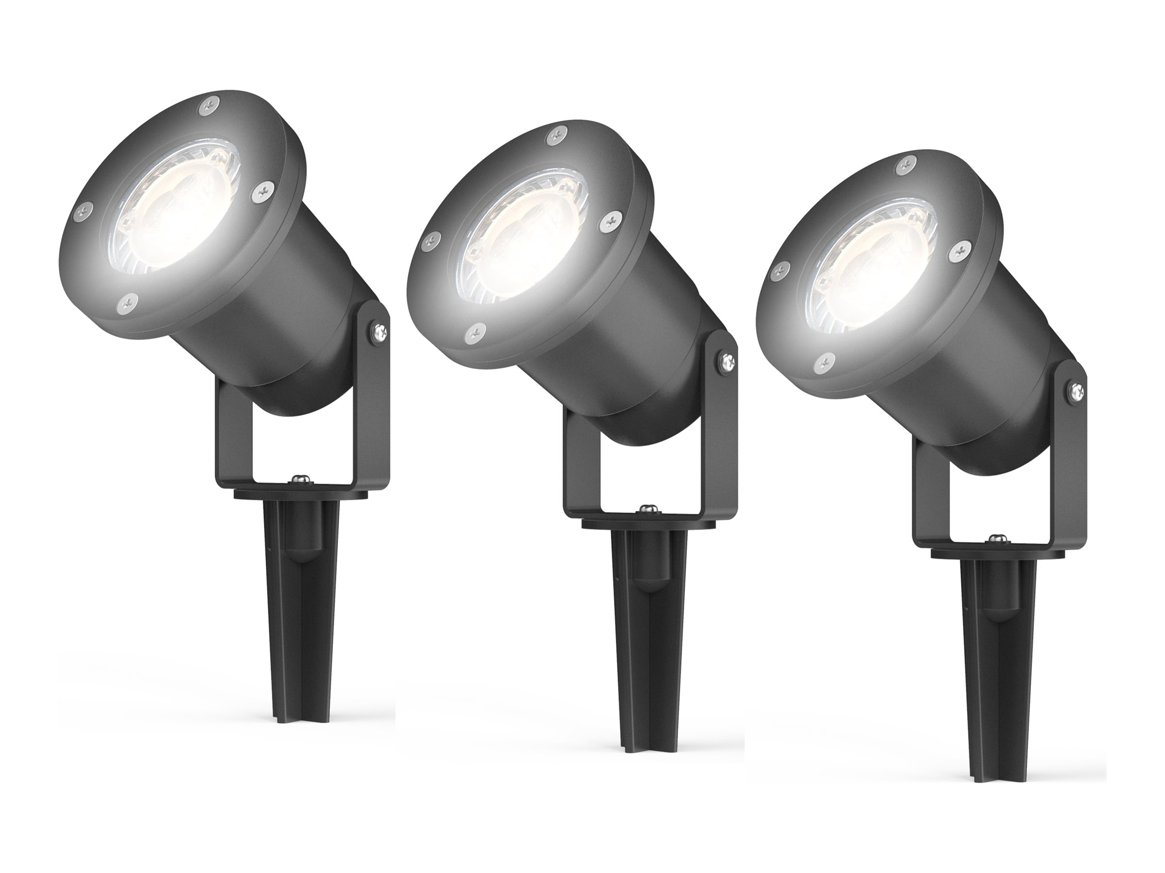 An image of 4lite - garden spot light - GU10 (pack of 3)