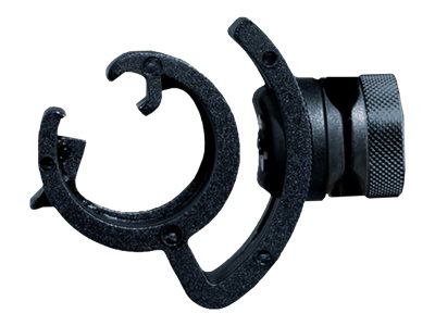 Quick release dual mic drum clamp for e908D and