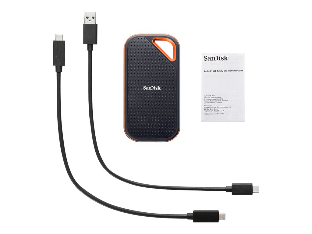 SanDisk Extreme PRO Portable V2 SSD - 4TB - SDSSDE81-4T00-G25