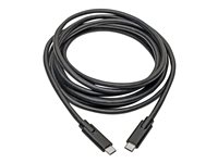 Eaton Tripp Lite Series USB 3.1 Gen 1 / Thunderbolt 3 USB Type-C kabel 3.05m Sort