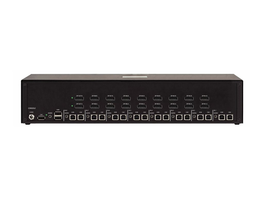 SECURE 8-PORT DUAL-MONITOR KVM SWITCH, DISPLAYPORT, 4K 30HZ, NIAP 4.0 DESKTOP KV – StarTech.com