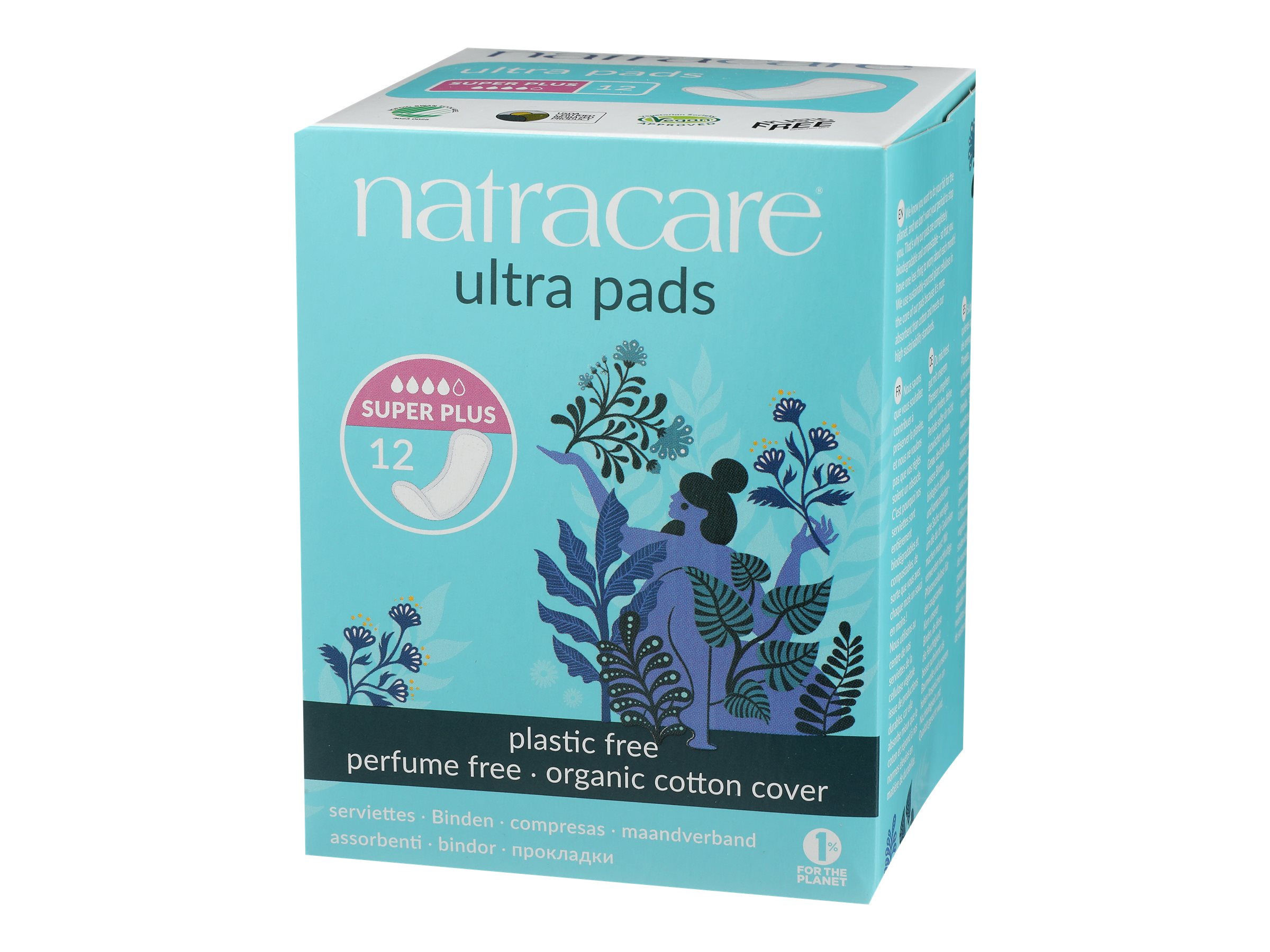 Natracare Ultra pads - Super Plus - 12's