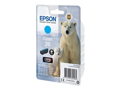 EPSON C13T26124012, Verbrauchsmaterialien - Tinte Tinten  (BILD3)