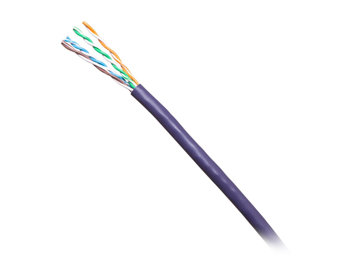 C2G 1000ft (304.8m) TAA-Compliant Cat6 Bulk Unshielded (UTP) Ethernet Network Cable with Solid Conductors-Riser CMR-Rated
