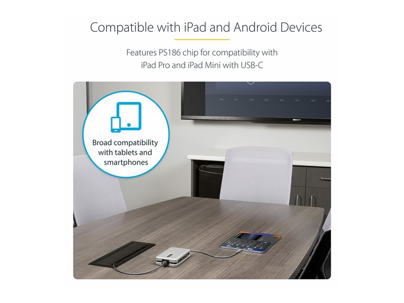 StarTech.com Adaptateur Multiport USB-C - Hub HDMI/PD
