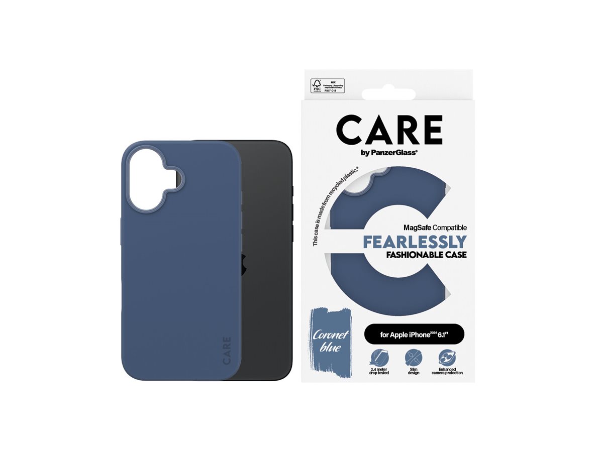 PanzerGlass CARE Apple iPhone 16 MagSafe Fearlessly modrý – foto 4