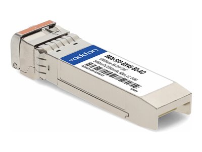 AddOn SFP (mini-GBIC) transceiver module (equivalent to: Palo Alto Networks PAN-SFP-BX45-80) 