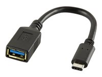 LogiLink USB 3.1 USB-C adapter 15cm Sort